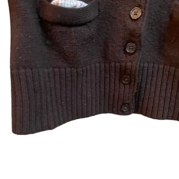 Tommy Hilfiger Women's Knitted Merino Wool Button Up Sweater Small - Picture 8 of 11